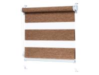 Zdjęcie: Roleta 73x140 cm Zebra III jasny brąz DECODESIGN