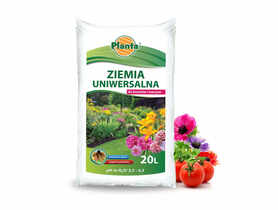 Ziemia uniwersalana do kwiatów i warzyw 20 L pH 5,5-6,5 PLANTA