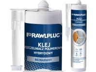 Zdjęcie: Klej uszczelniacz polimerowy hybrydowy transparentny 300 ml RAWLPLUG
