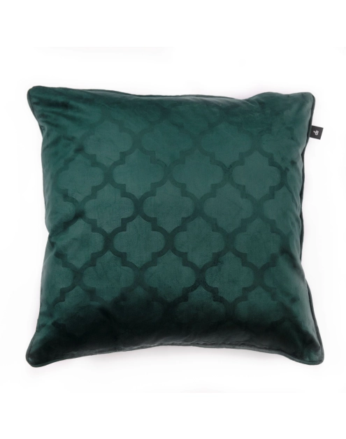 Zdjęcie: Poszewka welwetowa Maroko 45x45 cm zielona CHIC HOME