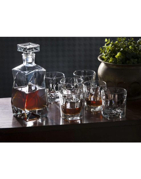Zdjęcie: Zestaw do Whisky Marco Karafka 0,75 L + 6 szklanek 280 ml HRASTNIK