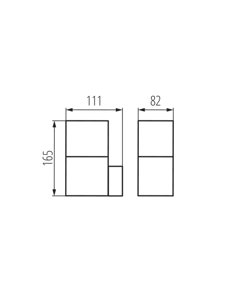 Zdjęcie: Oprawa ogrodowa Vadra 16L-UP KANLUX