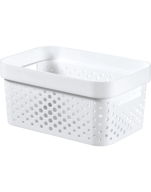 Zdjęcie: Pojemnik ażurowy 4,5 L Infinity biały CURVER