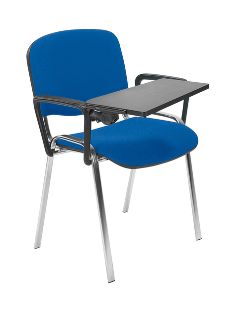 Zdjęcie: Krzesło Iso TR chrome niebiesko-czarne NOWY STYL