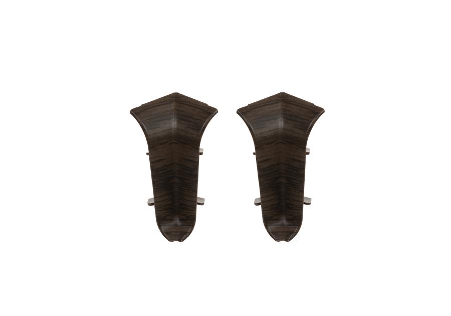 Zdjęcie: Zakończenia do listwy przypodłogowej Classic narożnik wewnętrzny 2 sztuki Dąb Congo Mat CEZAR