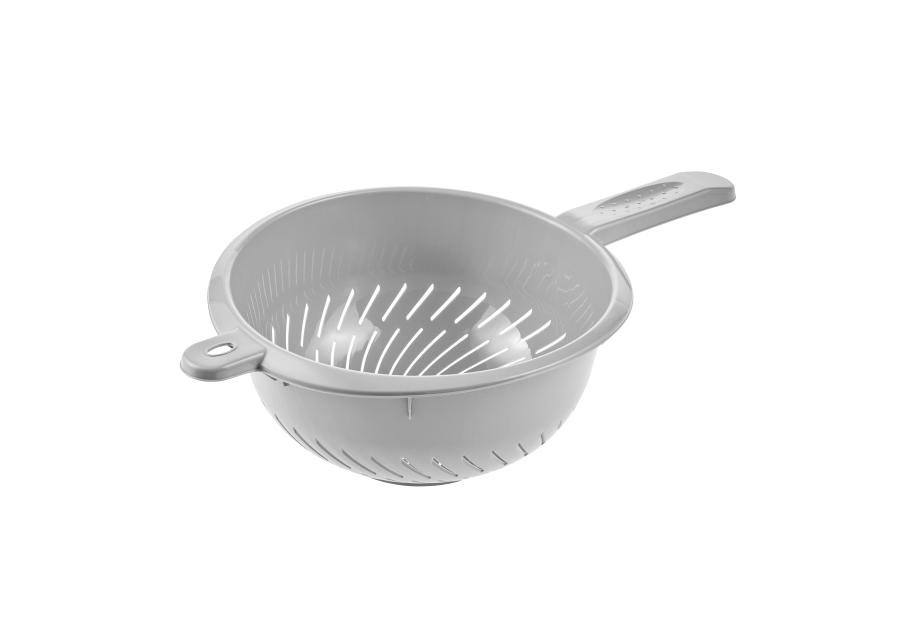 Zdjęcie: Cedzak 24 cm z rączką Fabio Nordic Grey KEEEPER