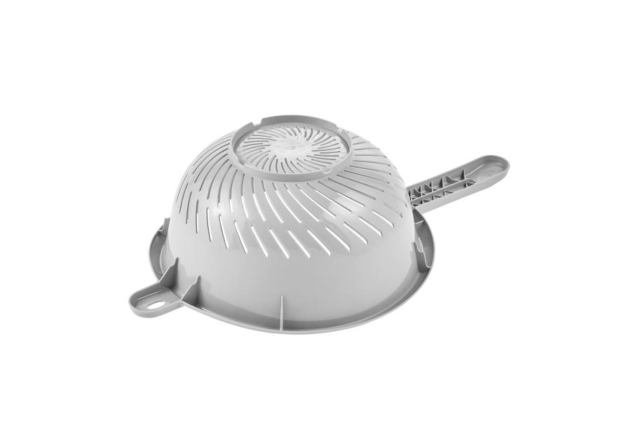 Zdjęcie: Cedzak 24 cm z rączką Fabio Nordic Grey KEEEPER