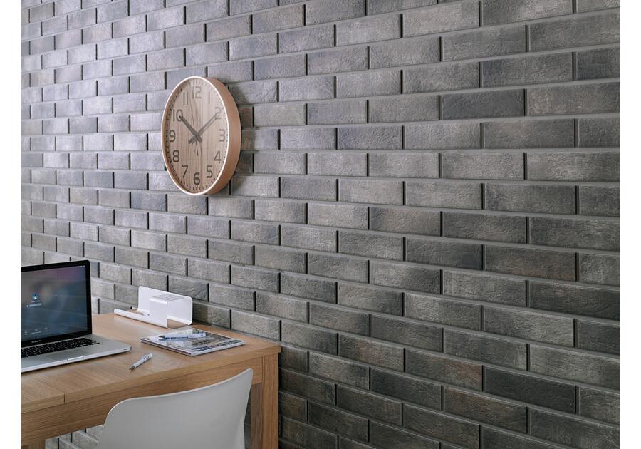 Zdjęcie: Płytka elewacyjna Loft Brick Pepper 24,5x6,5 cm CERRAD