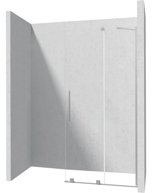 Zdjęcie: Ścianka prysznicowa walk-in 90 cm, przesuwna DEANTE