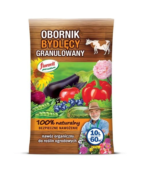 Zdjęcie: Obornik bydlęcy granulowany 10 L FLOROVIT