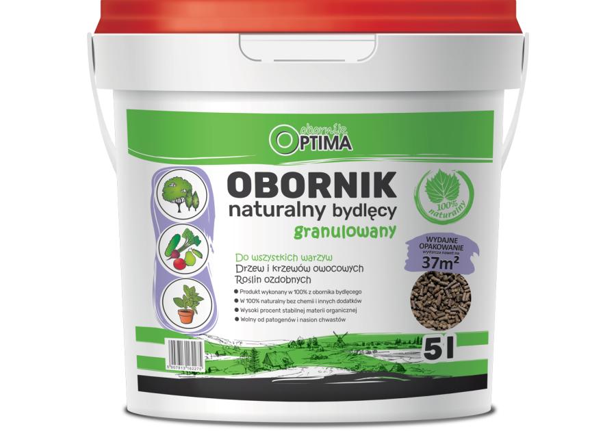 Zdjęcie: Obornik granulowany nawóz bydlęcy wiaderko 5 L BIOVITA