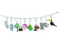 Zdjęcie: Brelok LED z dźwiekiem mix 20 szt. POLUX