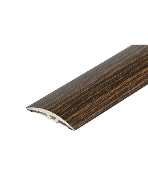 Zdjęcie: Kształtownik PVC wcisk szeroki 40 mm 2w1 L= 1,80 m Venge okleina mat CEZAR