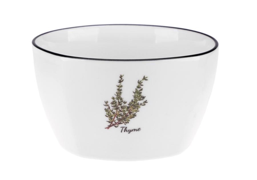 Zdjęcie: Miseczka Prowansja 350 ml z porcelany New Bone 81474 Thyme RAVI