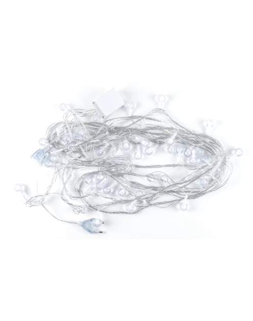 Zdjęcie: Lampki choinkowe kulka 7,5 m barwa neutralna VOLTENO