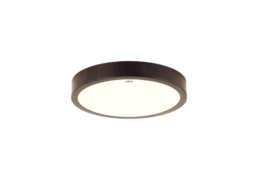 Zdjęcie: Plafoniera SMD Atut Led C Wenge 18W kolor STRUHM