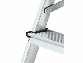 Drabina aluminiowa dwustronna 2x3 stopnie 125 kg DRABEST