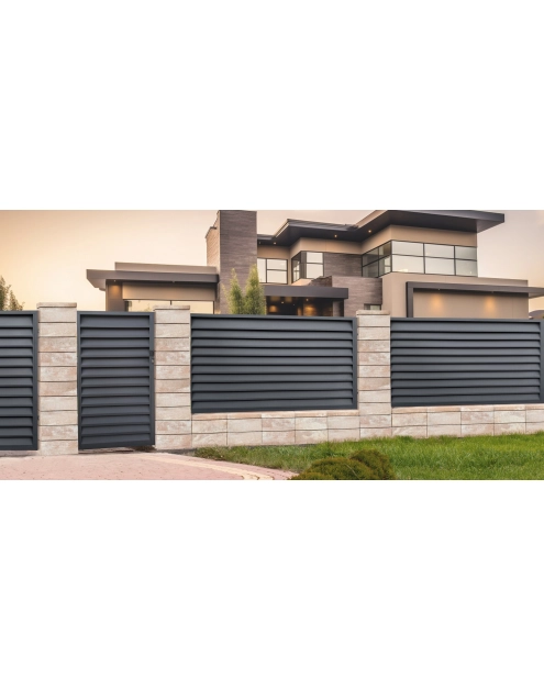 Zdjęcie: Bloczek ogrodzenia Drago BDR15 amber JONIEC