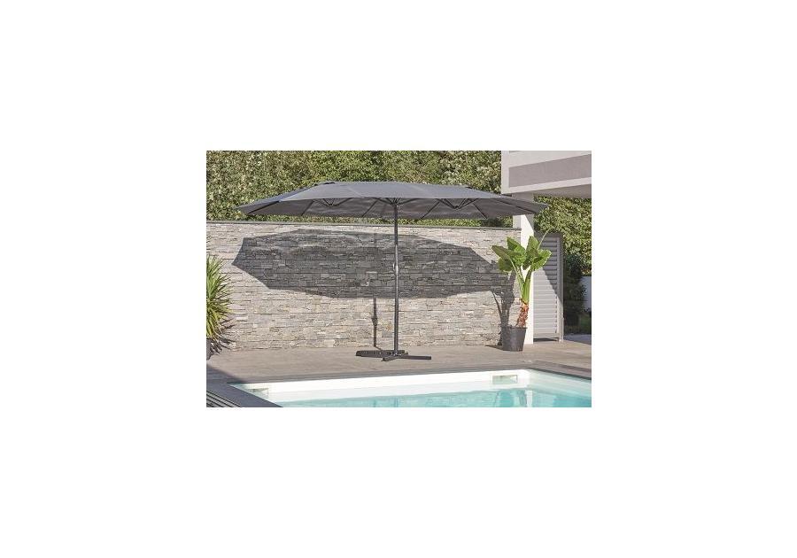 Zdjęcie: Parasol Double 460x275 cm szary VOG