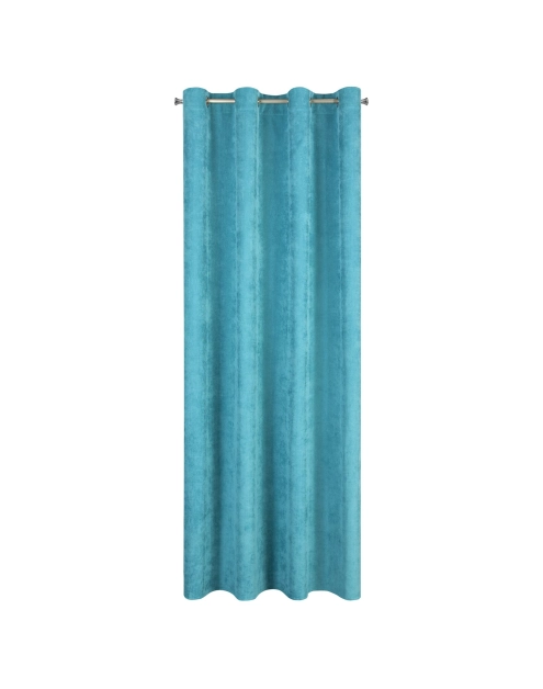 Zdjęcie: Zasłona gotowa Julie 140x250 cm turkusowy EUROFIRANY