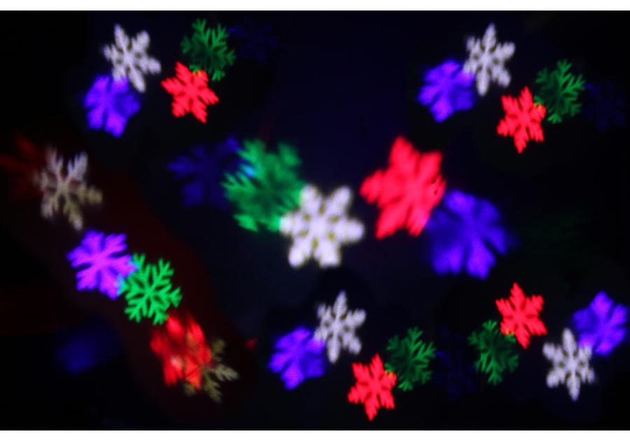 Zdjęcie: Projektor ogrodowy RGB 4 W LED kolorowe płatki KEPLAND