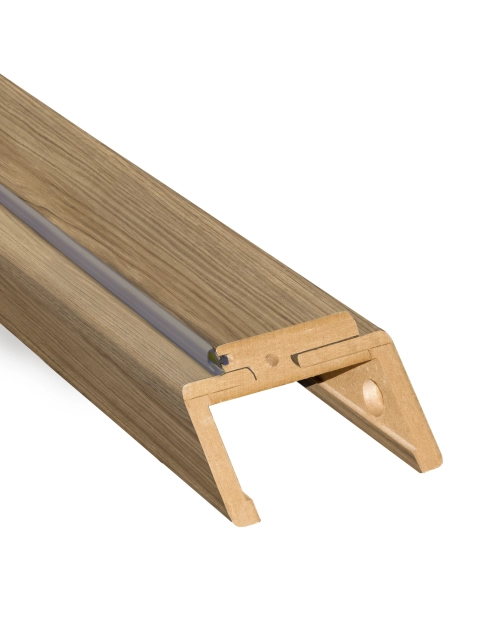 Zdjęcie: Belka ościeżnicy regulowana 100-140 mm - 8 cm orzech włoski VOSTER