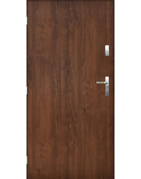 Zdjęcie: Drzwi zewnętrzne folk orzech 80l komplet PANTOR