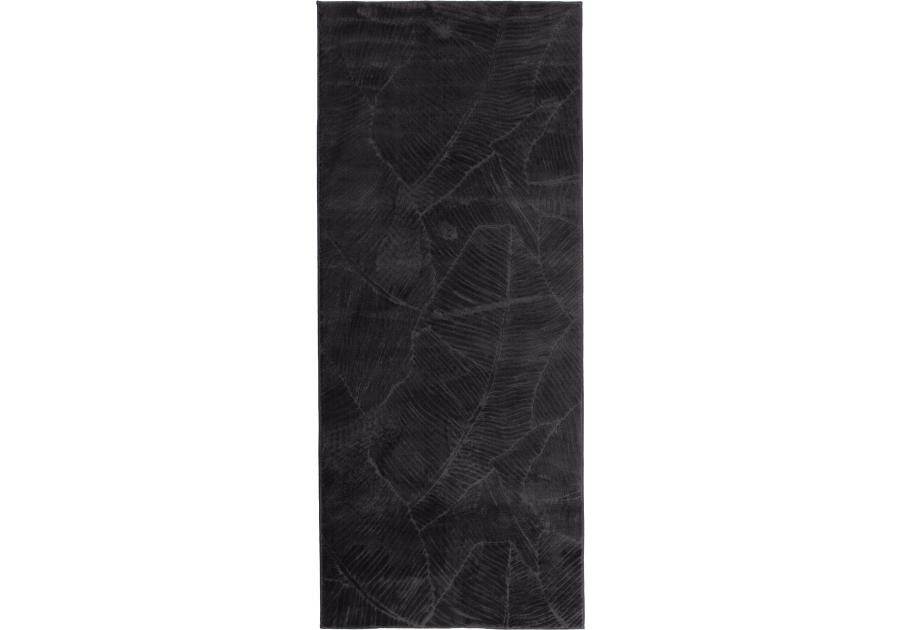 Zdjęcie: Chodnik Stilo 80x200 cm liść bananowca antracytowy MULTI-DECOR