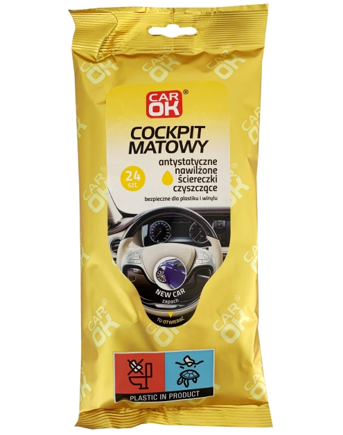 Zdjęcie: Ściereczki czyszczące Cocpit matowy CAR OK