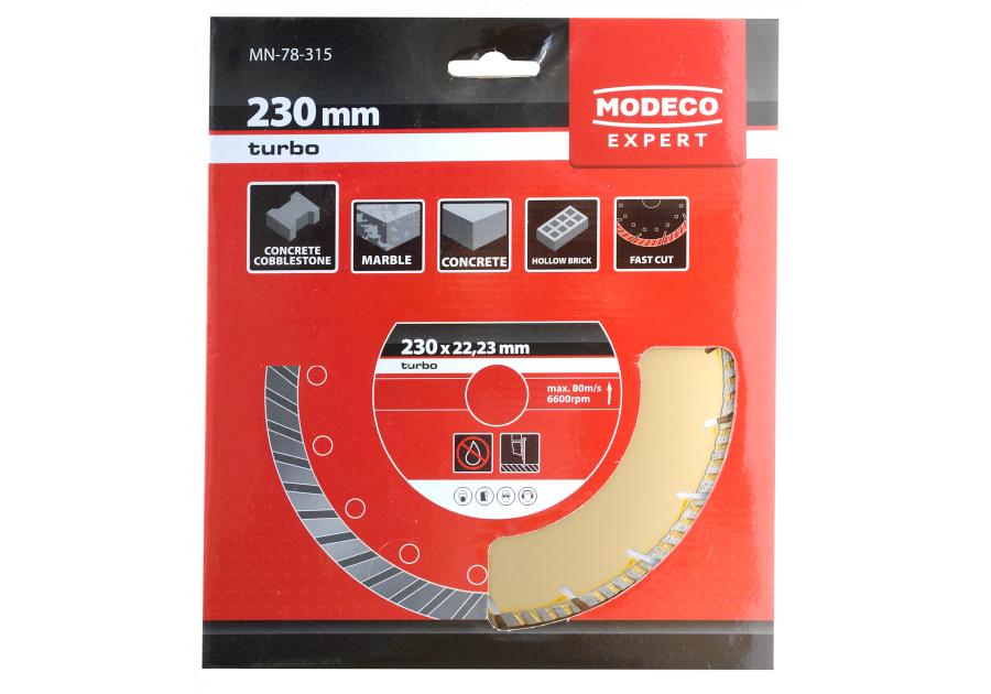 Zdjęcie: Ściernica diamentowa turbo 230 mm RAWLPLUG