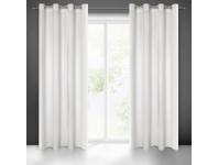 Zdjęcie: Zasłona gotowa Milo 140x250 cm biały EUROFIRANY