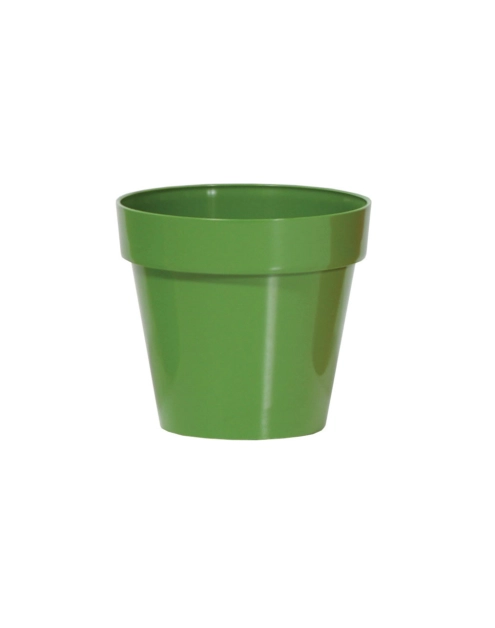 Zdjęcie: Doniczka Cube Shine oliwka 14 cm PROSPERPLAST