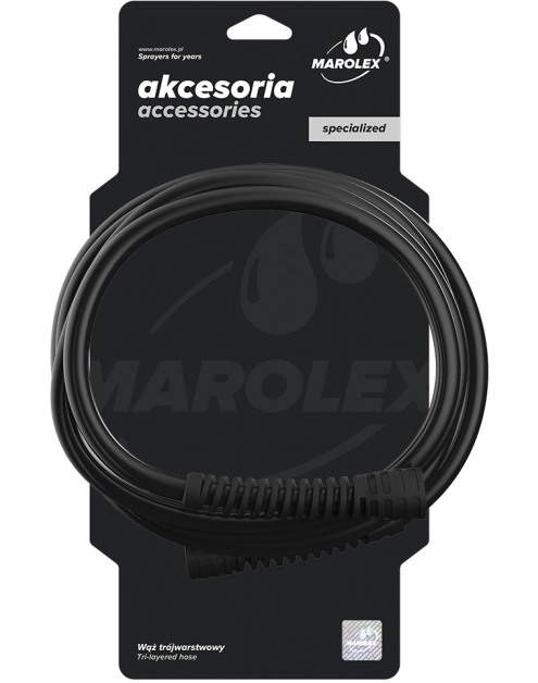 Zdjęcie: Wąż z nakrętkami 250 cm MAROLEX