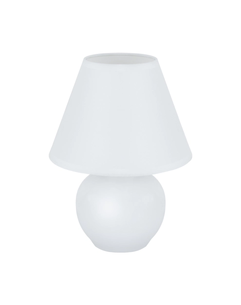 Zdjęcie: Lampka stołowa Gala E14 kolor biały max 25 W STRUHM