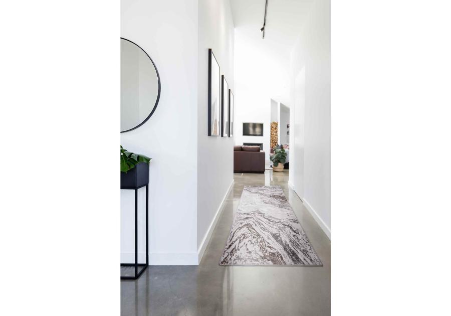 Zdjęcie: Chodnik Creation 80x200 cm marmur szary MULTI-DECOR