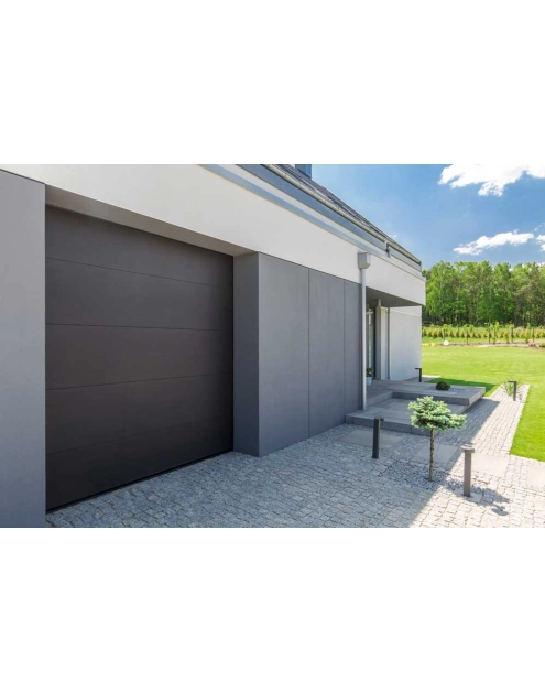 Zdjęcie: Brama segmentowa Optimal L40, antracyt RAL 7016, 2750x2250 mm KRONMAT