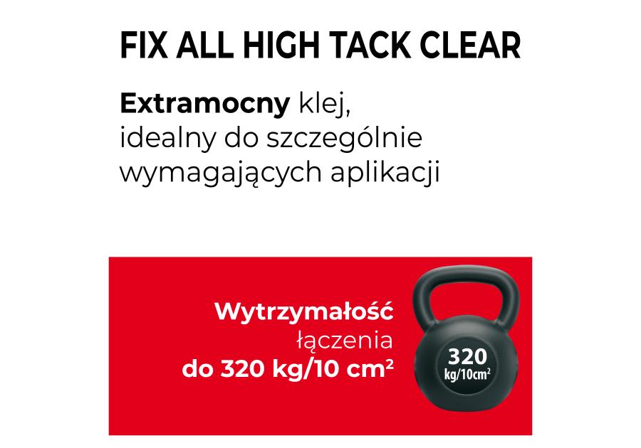Zdjęcie: Klej Fix All Clear 290 ml SOUDAL
