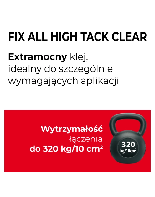 Zdjęcie: Klej Fix All Clear 290 ml SOUDAL