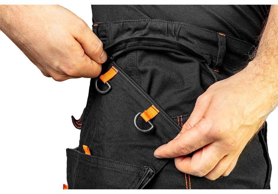 Zdjęcie: Spodnie robocze HD Slim, odpinane kieszenie, rozmiar L NEO
