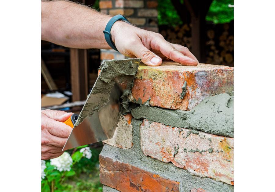 Zdjęcie: Kielnia sztukatorska trapezowa, 140 mm, uchwyt dwumateriałowy NEO