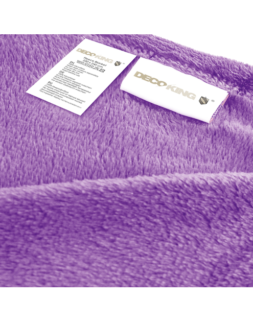 Zdjęcie: Koc Mic violet 220x240 cm DECO KING