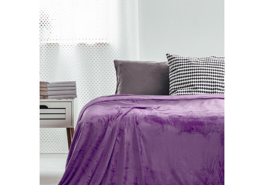 Zdjęcie: Koc Mic violet 220x240 cm DECO KING