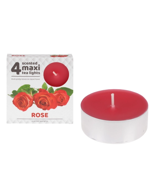 Zdjęcie: Podgrzewacze zapachowe Maxi 4sztuki 97323 Róża RAVI