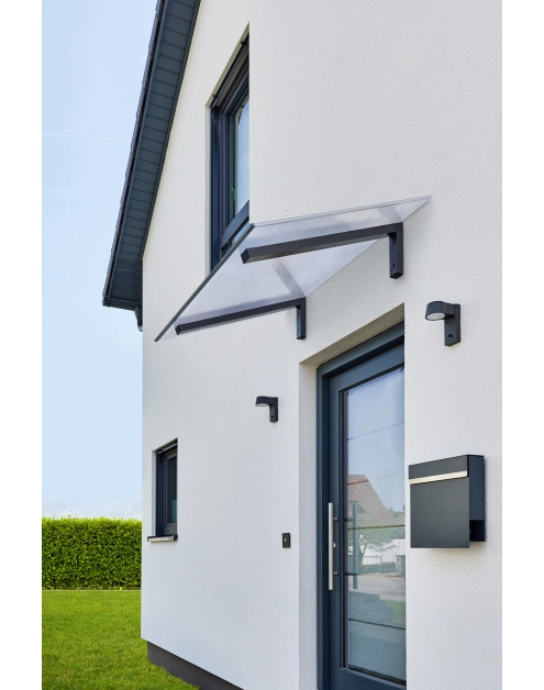 Zdjęcie: Zadaszenie PT/SE antracyt 1500x980 PC 10 mm GUTTA