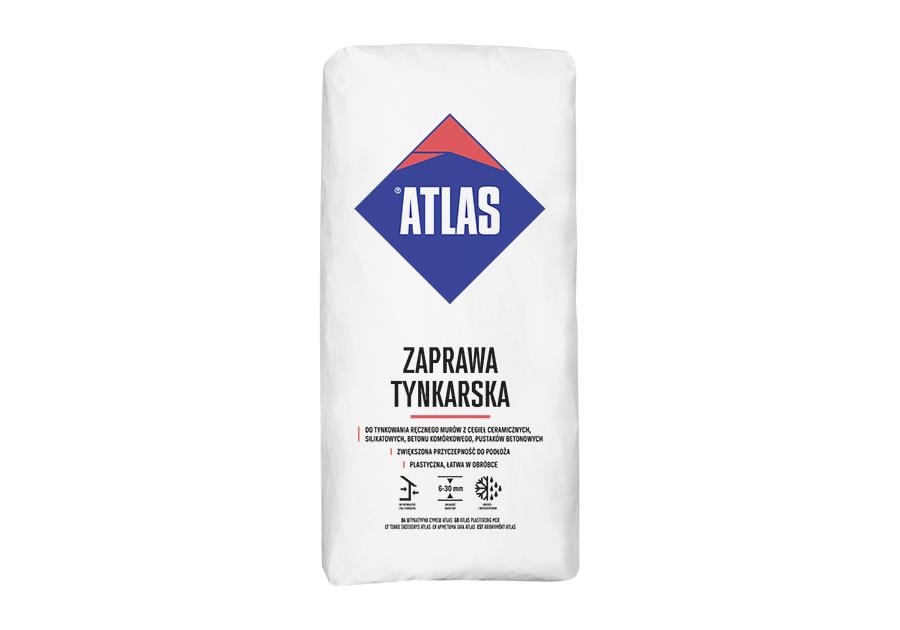 Zdjęcie: Zaprawa tynkarska to tynkowania mechanicznego 30 kg ATLAS