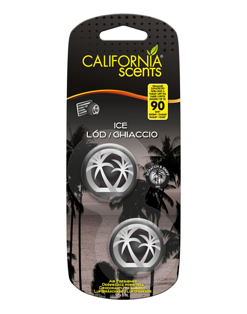 Zdjęcie: Membrana do nawiewu w samochodzie 3 ml Ice CALIFORNIA SCENTS