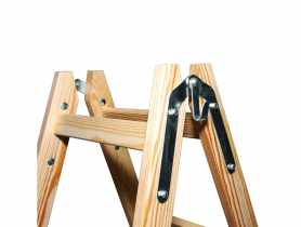 Drabina drewniana 182 cm 2x6 DRABEST