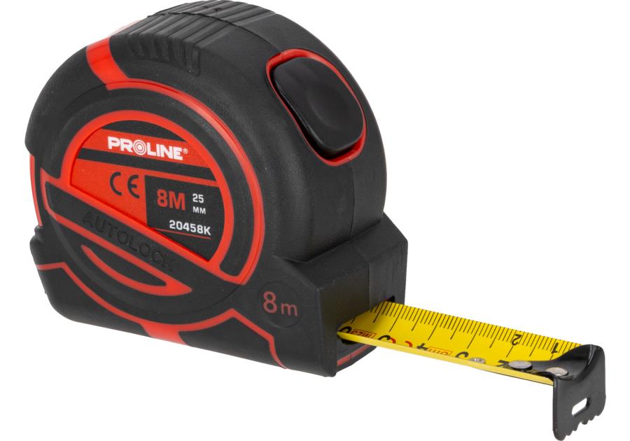 Zdjęcie: Miara zwijana 8m / 25mm karta PROLINE