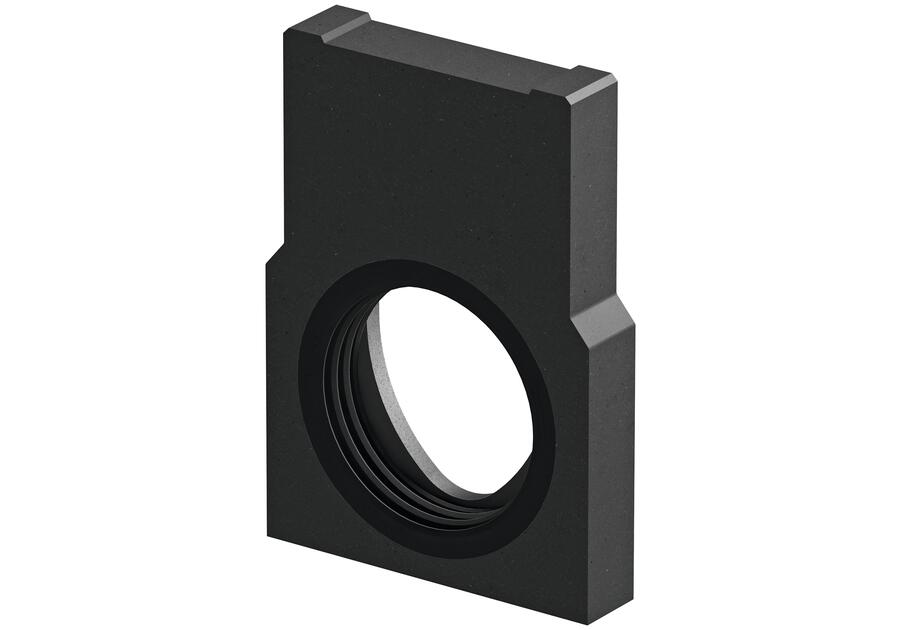 Zdjęcie: Ścianka czołowa z uszczelką z polimerobetonu kolor antracyt do Monoblock PD150V ACO