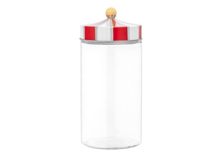 Zdjęcie: Pojemnik do przechowywania biało-czerwony 1700 ml dekoracja cirus ALTOM DESIGN